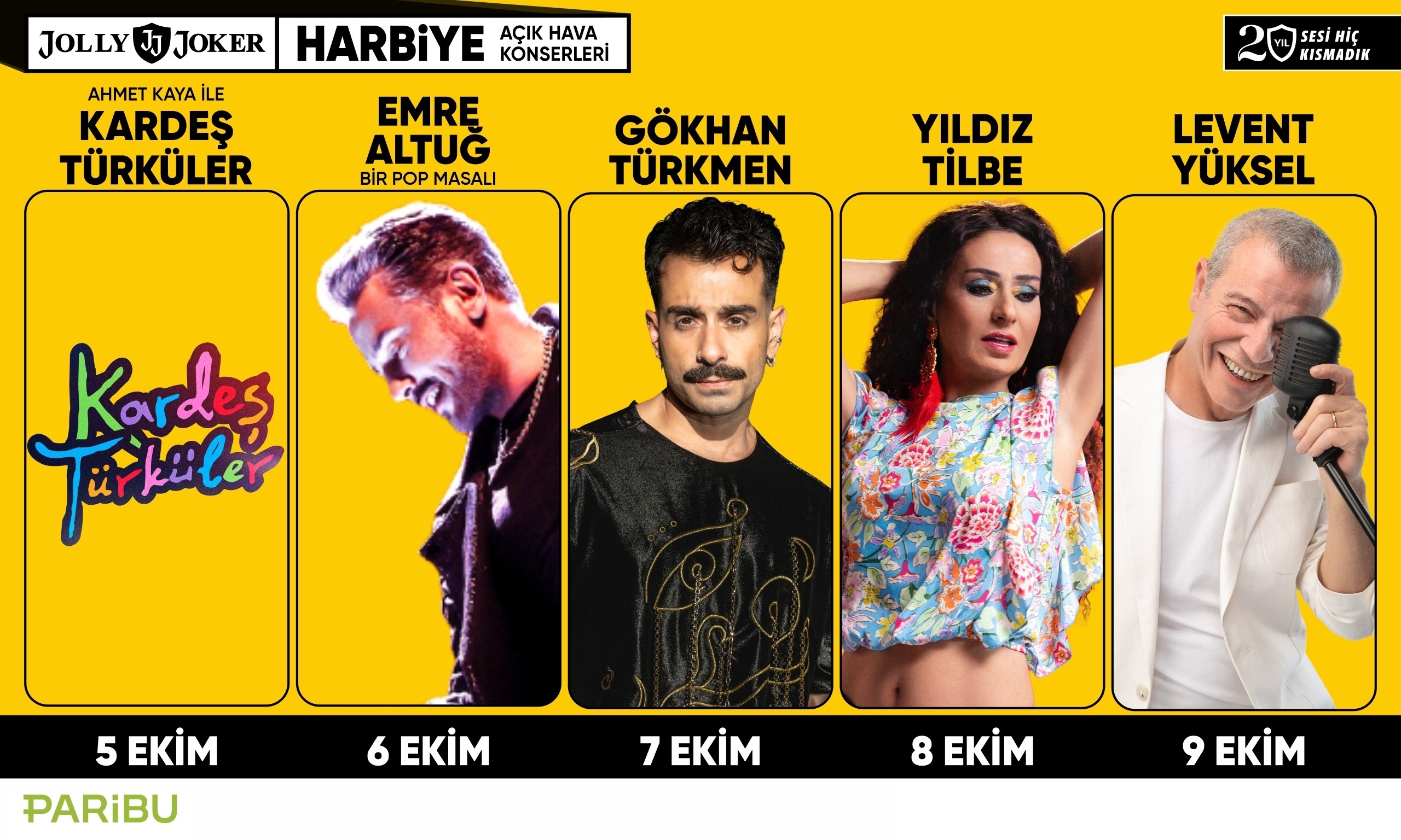 Jolly Joker Harbiye Açık Hava Konserleri
