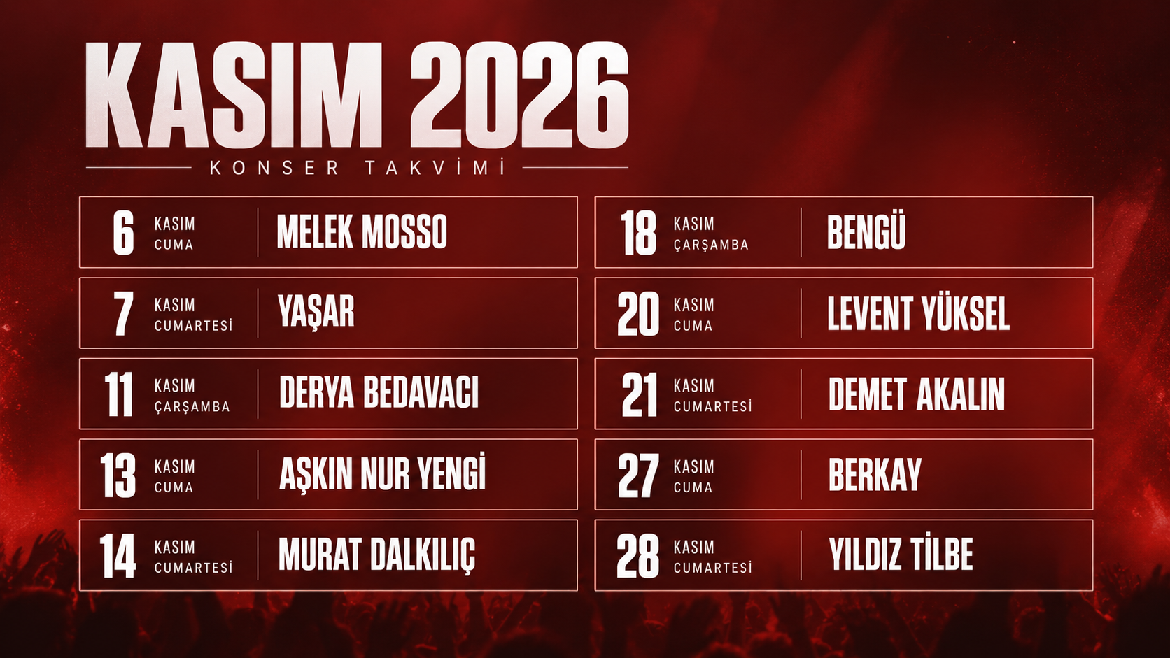Vadi 11.2026 Konser Keşif